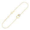 Bracelet diamant en or 9 carats