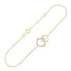 Bracelet diamant en or 9 carats