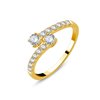 Bague Toi et Moi or 750/000 et diamants 0