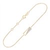 Bracelet diamant en or 9 carats