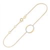 Bracelet diamant en or 9 carats