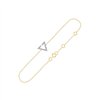 Bracelet diamant en or 9 carats