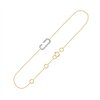 Bracelet diamant en or 9 carats