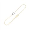 Bracelet diamant en or 9 carats