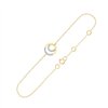 Bracelet diamant en or 9 carats