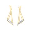 Boucles d'oreilles diamant en or 9 carats
