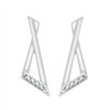 Boucles d'oreilles diamant en or 9 carats