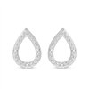 Boucles d'oreilles diamant en or 9 carats