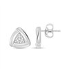 Boucles d'oreilles diamant en or 9 carats