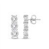 Boucles d'oreilles diamant en or 9 carats