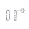 Boucles d'oreilles diamant en or 9 carats