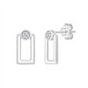 Boucles d'oreilles diamant en or 9 carats