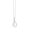 Collier toi et moi diamant en or 9 carats