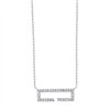 Collier diamant en or 9 carats