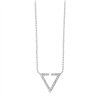 Collier diamant en or 9 carats