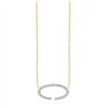 Collier diamant en or 9 carats