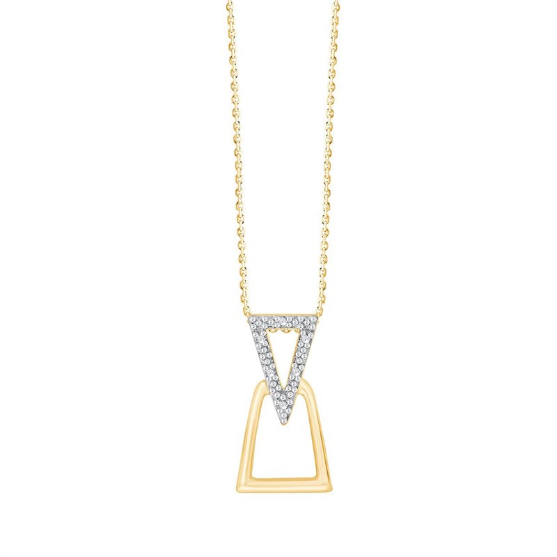 Collier diamant en or 9 carats
