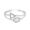 Bague toi et moi diamant en or 9 carats