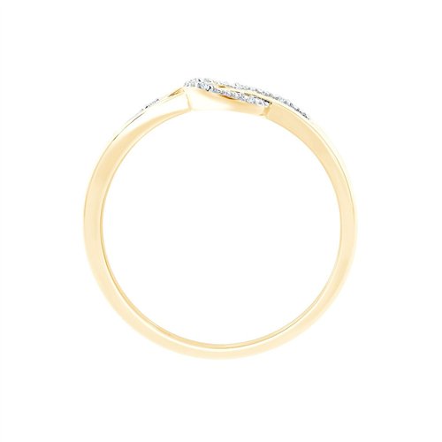Bague diamant en or 9 carats