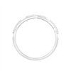 Bague serti clos diamant en or 9 carats