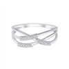 Bague toi et moi diamant en or 9 carats