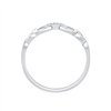 Bague serti clos diamant en or 9 carats