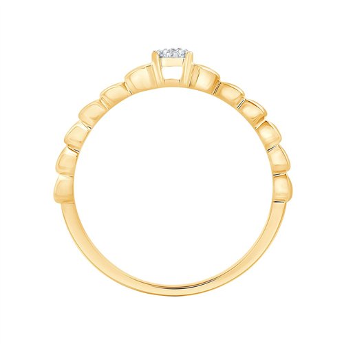 Bague diamant en or 9 carats