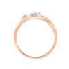 Bague diamant en or 9 carats