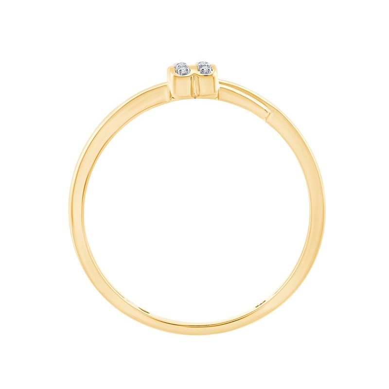Bague diamant en or 9 carats