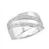 Bague diamant en or 9 carats