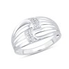 Bague diamant en or 9 carats