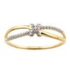 Bague diamant en or 9 carats