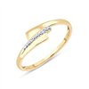 Bague diamant en or 9 carats