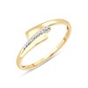 Bague diamant en or 9 carats