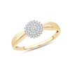 Bague diamant en or 9 carats