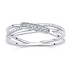 Bague serti clos diamant en or 9 carats