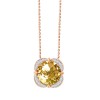 Collier Kalista pierre fine et diamant en or 18 carats