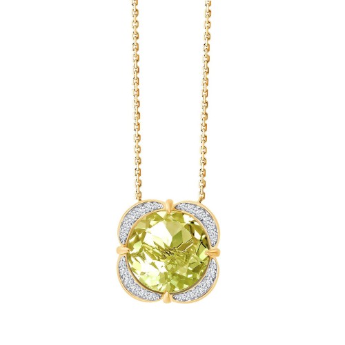 Collier Kalista pierre fine et diamant en or 18 carats