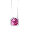 Collier Kalista toi et moi pierre fine et diamant en or 18 carats