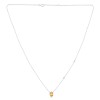 Collier Lou pierre fine et diamant en or 9 carats