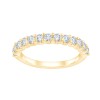 DEMI ALLIANCE EVIDENCE GRIFFES 13 DIAMANTS 0.73 CT