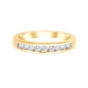 ALLIANCE ÉVIDENCE SERTI RAIL 9 DIAMANTS 0.38 CT
