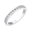 ALLIANCE ÉVIDENCE SERTI RAIL 13 DIAMANTS 0.37 CT