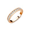 ALLIANCE ÉVIDENCE SERTI RAIL 13 DIAMANTS 0.50 CT