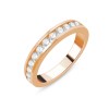 ALLIANCE ÉVIDENCE SERTI RAIL 13 DIAMANTS 0.70 CT