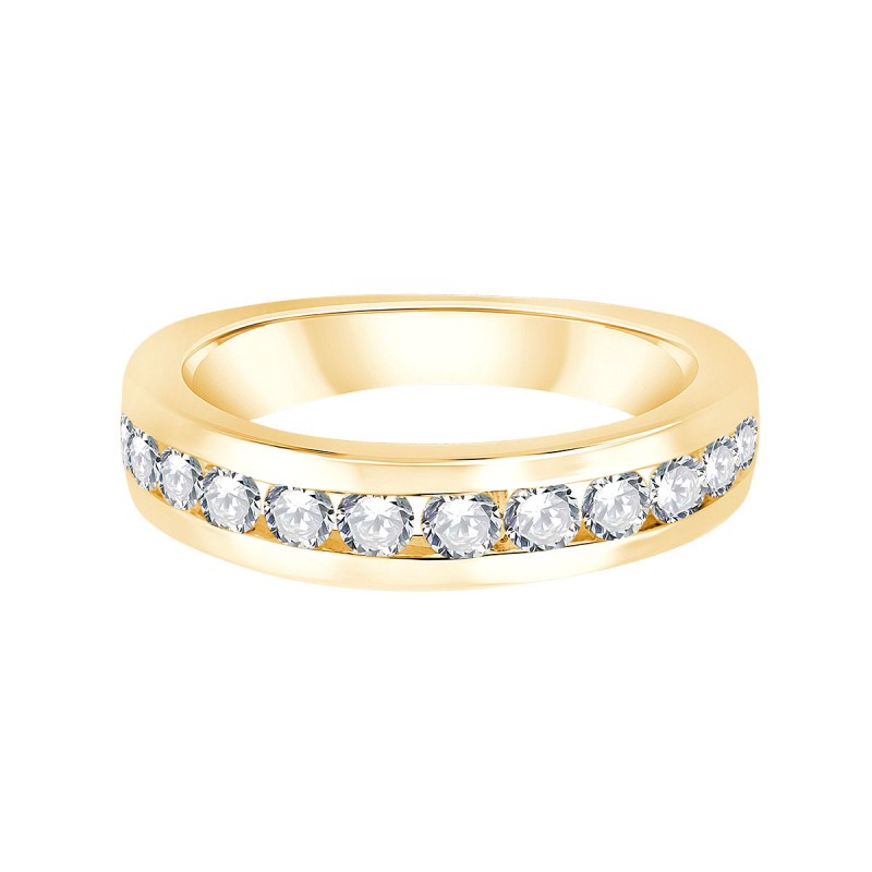 ALLIANCE ÉVIDENCE SERTI RAIL 13 DIAMANTS 0.92 CT