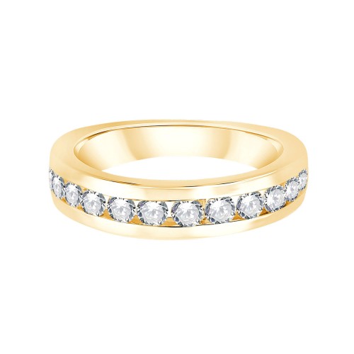 ALLIANCE ÉVIDENCE SERTI RAIL 13 DIAMANTS 0.92 CT
