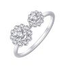 BAGUE MARGUERITE DUO RONDE