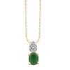 COLLIER HILARY EMERAUDE