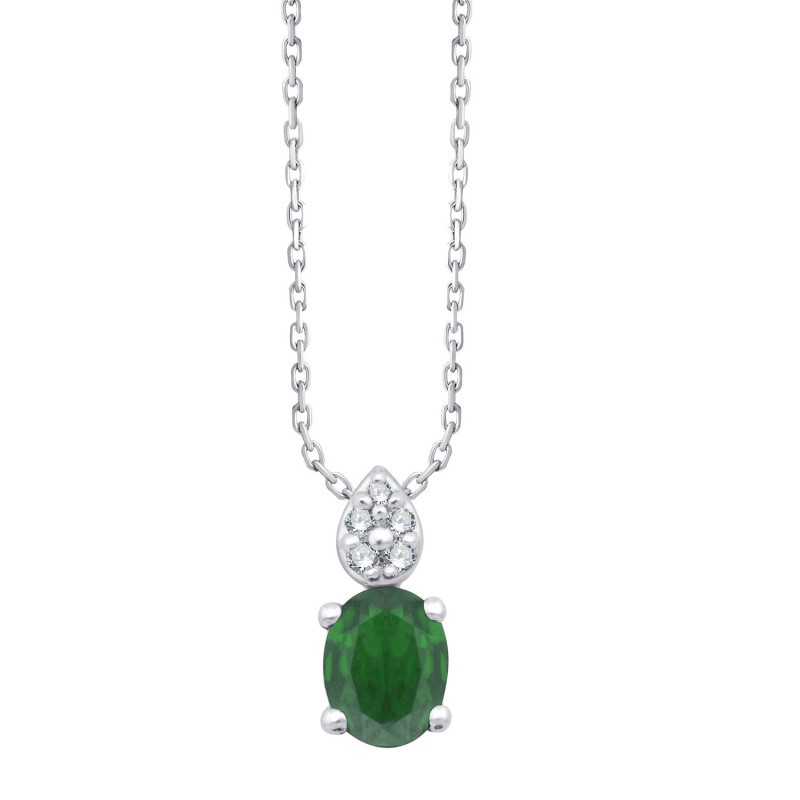 COLLIER HILARY EMERAUDE